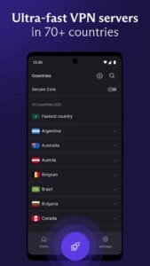 Proton VPN APK 3